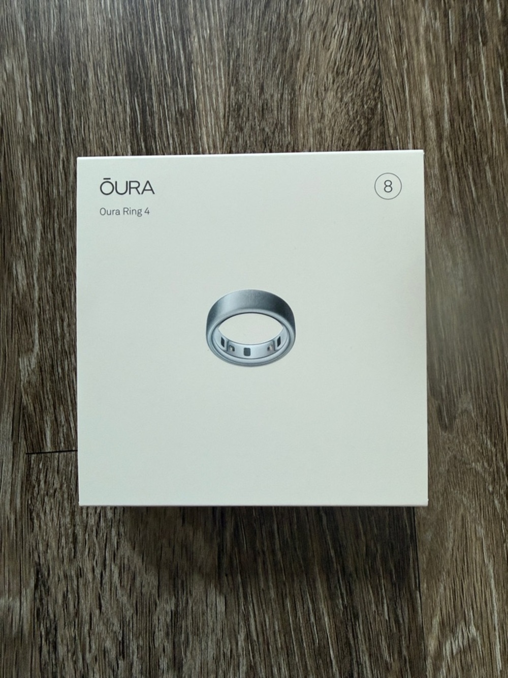 Oura Ring 4 Brushed Silver